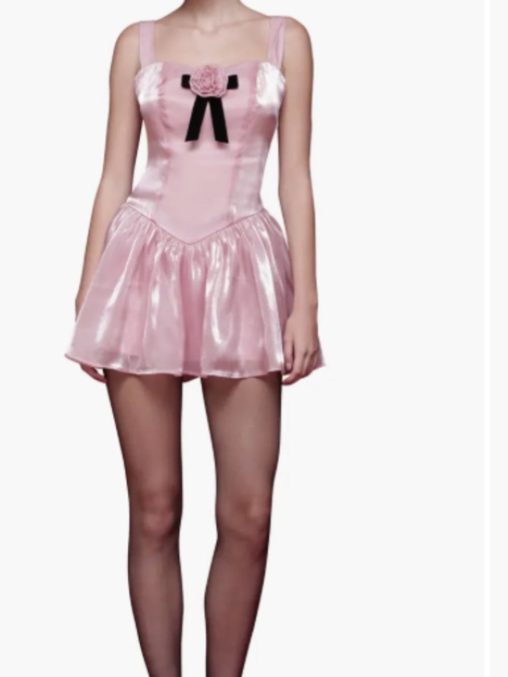 Avec Les Filles Back Tie Mini Romper Dress Size: 10